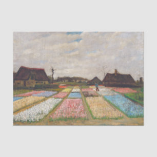 Papier Mousseline Vincent van Gogh - Parterres de fleurs en Hollande