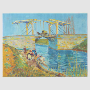 Papier Mousseline Vincent van Gogh - Pont Langlois à Arles #1