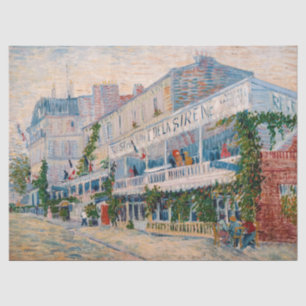Papier Mousseline Vincent van Gogh - Restaurant de la Sirène