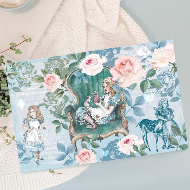 Papier Mousseline Vintage Alice (Créateur téléchargé)