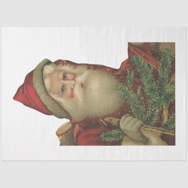 Papier Mousseline Vintage Christmas Mix Series Design 31 (Recto)