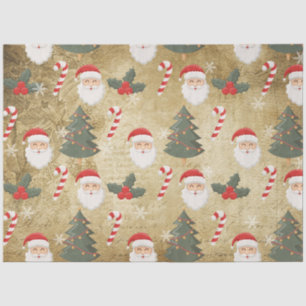Papier Mousseline Vintage Christmas Mix Series Design 8