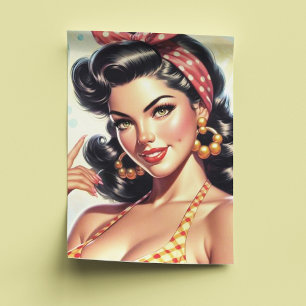 Papier Mousseline Vintage fille de beauté