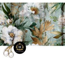 Vintage Floral Seamless Decoupage