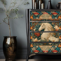 Vintage Jade Et Or Art Nouveau Unicorne