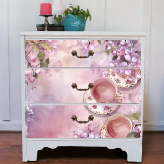 Papier Mousseline Vintage Lilac Spring Café Découpage Imprimer