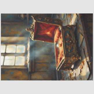 Papier Mousseline Vintage Music Box Decoupage Paper