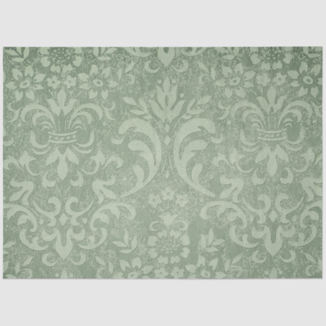 Papier Mousseline Vintage Noël Mix Series Design 26 (Recto)