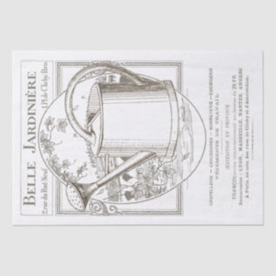 Papier Mousseline Vintage Paris Poster Waters Can Decoupage