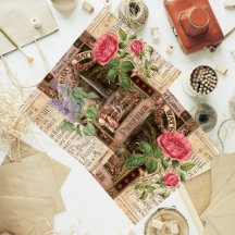 Vintage Retro Lilac Rose Savon de parfum Floride