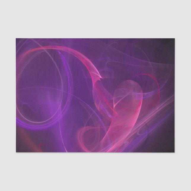 Papier Mousseline Violet Brumeux (Recto)