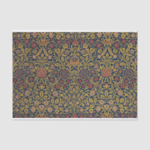 Papier Mousseline Violet et Columbine par William Morris