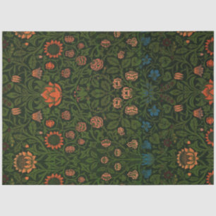Papier Mousseline Violet et Columbine (par William Morris)
