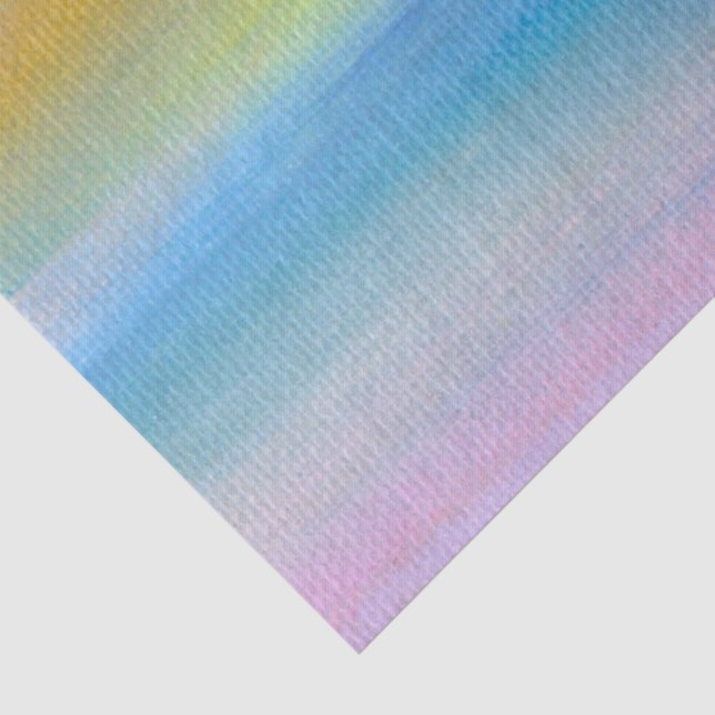 Papier Mousseline Violet Moderne et Rayon Doré Abstrait (Détail)