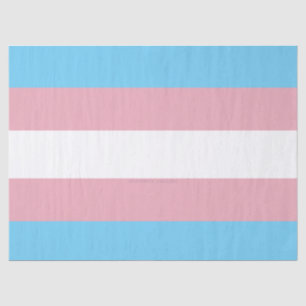 Papier Mousseline Visibilité du drapeau de fierté transgenre de Slip