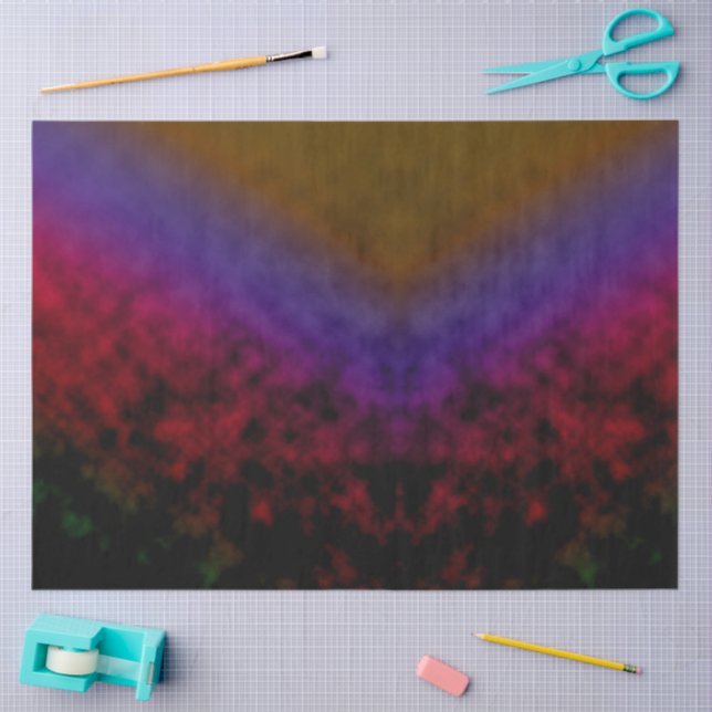 Papier Mousseline Voile d'aurore (Artisanat)