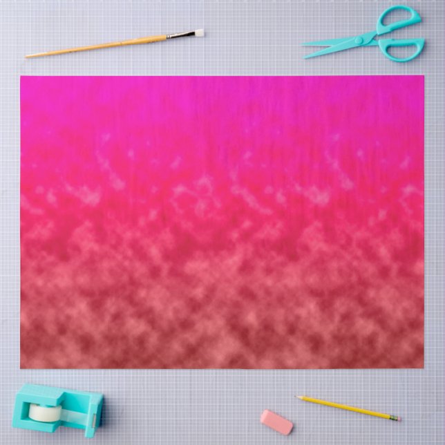 Papier Mousseline Voile de chaleur magenta (Artisanat)