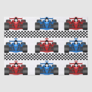 Papier Mousseline Voitures de course