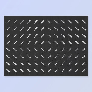 Papier Mousseline Votre logo ou image téléchargé   Patten moderne