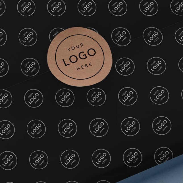 Papier Mousseline Votre Logo Personnalisé Entreprise Promotion (Créateur téléchargé)