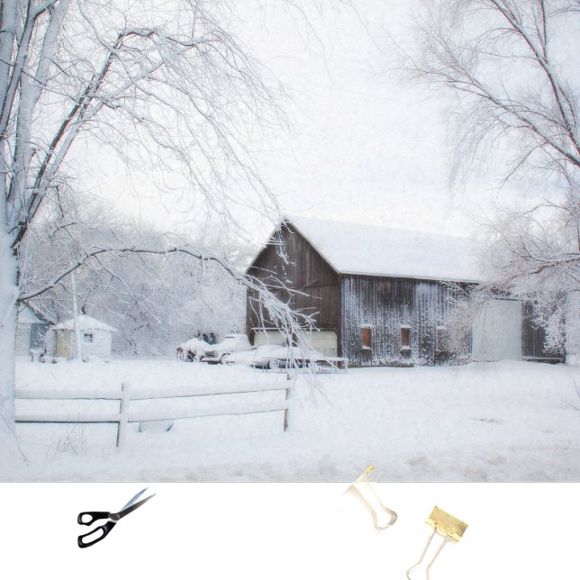 Papier Mousseline Vous pouvez juste entendre le silence - grange d'h (Créateur téléchargé)