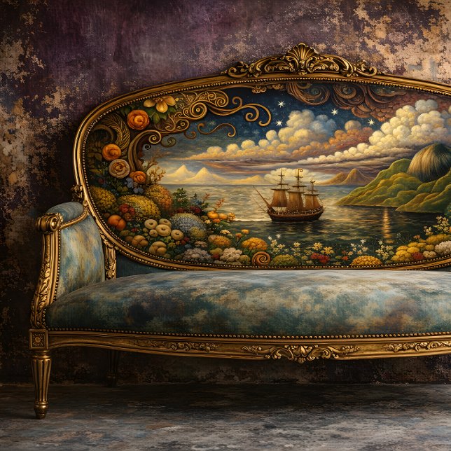 Papier Mousseline Voyage au Paradis Découpage (Paradise Voyage Decoupage Tissue Paper)