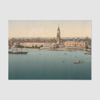 Papier Mousseline Vue générale de Venise, Venise, Italie