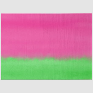 Papier Mousseline Watercolor Watermelon Ombre