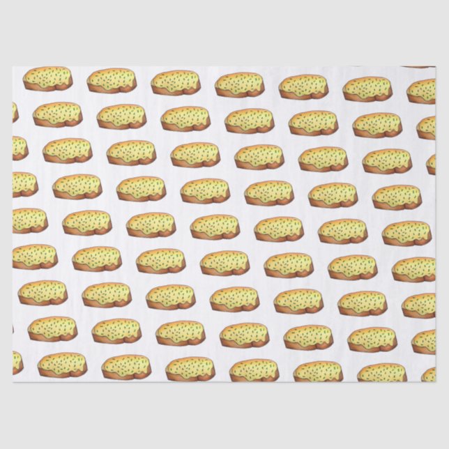 Papier Mousseline Welsh Rarebit Savoureux Fromage Toast British Food (Recto)