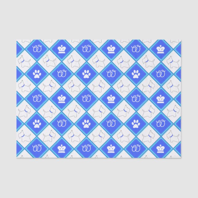 Papier Mousseline Westies (Recto)