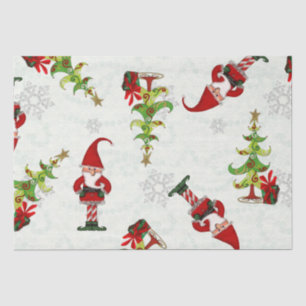 Papier Mousseline Whimsey de Noël folk 15 pouces et plus bas seuleme