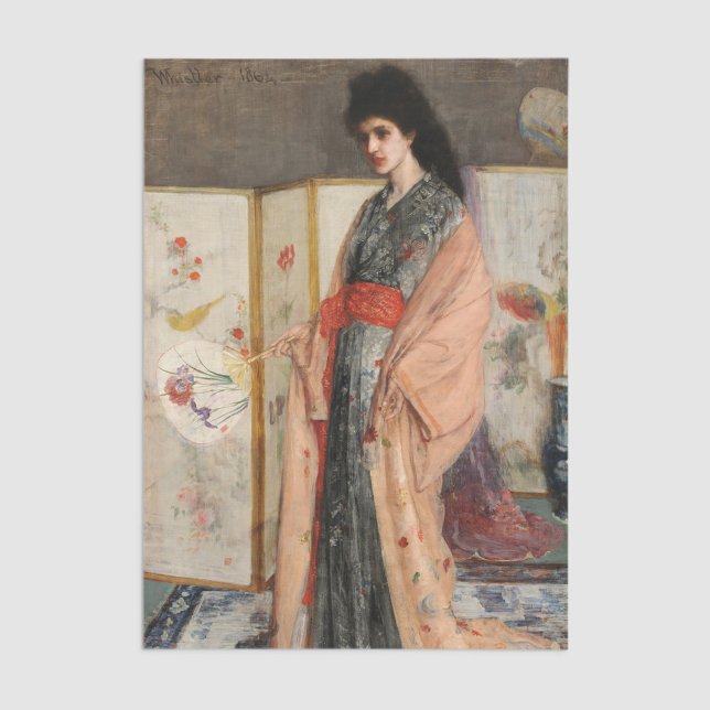 Papier Mousseline Whistler - La princesse du pays de la porcelaine (Créateur téléchargé)