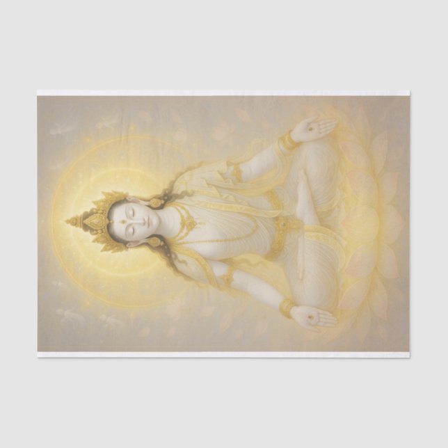 Papier Mousseline White Tara (Recto)