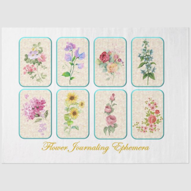 Papier Mousseline Wild Bird Series Design 10 (Recto)