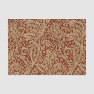 Papier Mousseline William Morris Arcadia Floral Garden Fleur Classiq