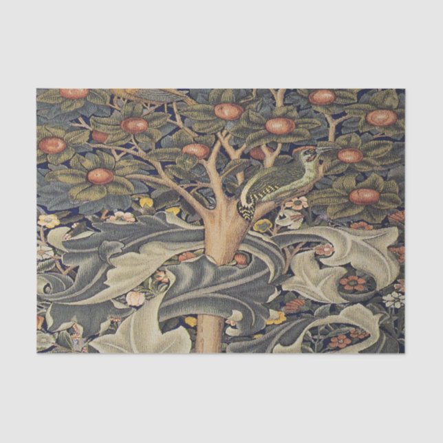 Papier Mousseline William Morris belle oeuvre Art nouveau, William (Recto)