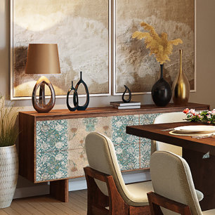 Papier Mousseline William Morris Cottagecore Garden Découpage floral