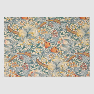 Papier Mousseline William Morris Floral Design Tissue Paper