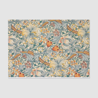 Papier Mousseline William Morris Floral Design Tissue Paper