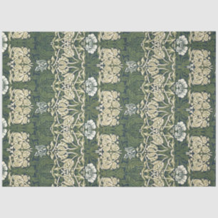 Papier Mousseline William Morris Floral Vintage Art Tulip Et Rose