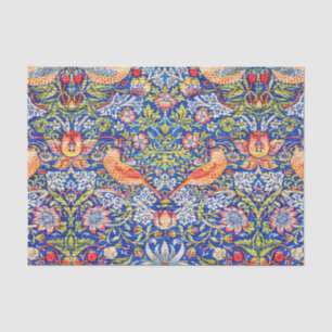 Papier Mousseline William Morris Fraise voleur célèbre tableau