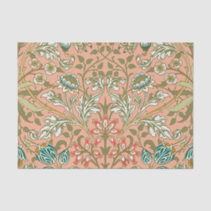 Papier Mousseline William Morris Hyacinth Flower Rose Art