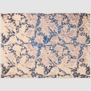 Papier Mousseline William Morris LEAF MOTIF DECOUPAGE Tissue Paper