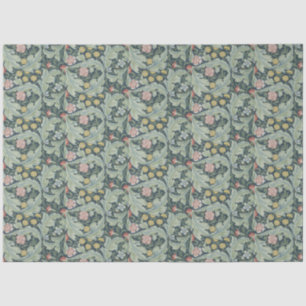 Papier Mousseline William Morris Leicester Carnation des fleurs Feui