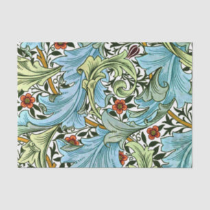 Papier Mousseline William Morris motif - Granville,