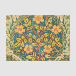 Papier Mousseline William Morris Rose Wreath : Arts et Métiers class