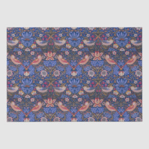 Papier Mousseline William Morris Strawberry Thief Motif floral