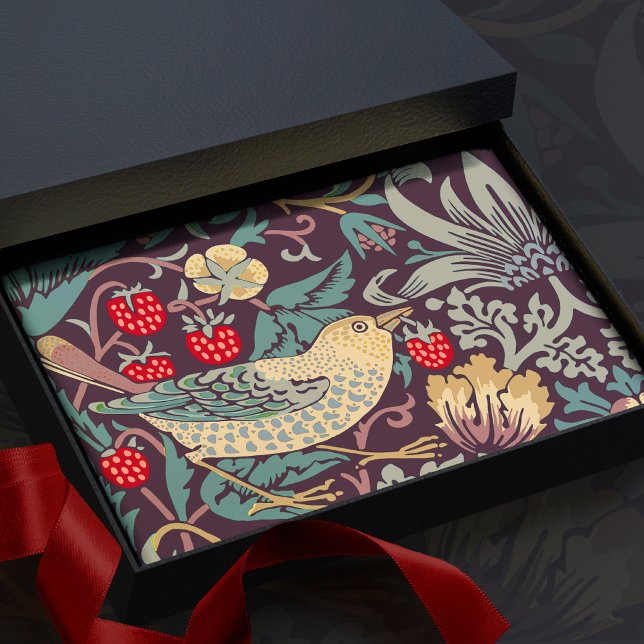 Papier Mousseline William Morris Strawberry Thief Tissue Paper (Créateur téléchargé)