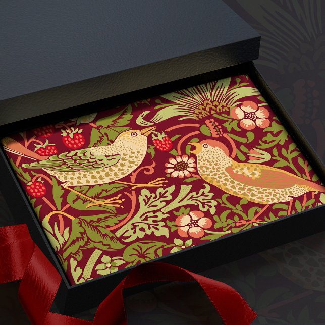 Papier Mousseline William Morris Strawberry Thief Tissue Paper (Créateur téléchargé)