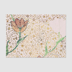 Papier Mousseline William Morris TULIP CONCEPTION EN Tissus PINK